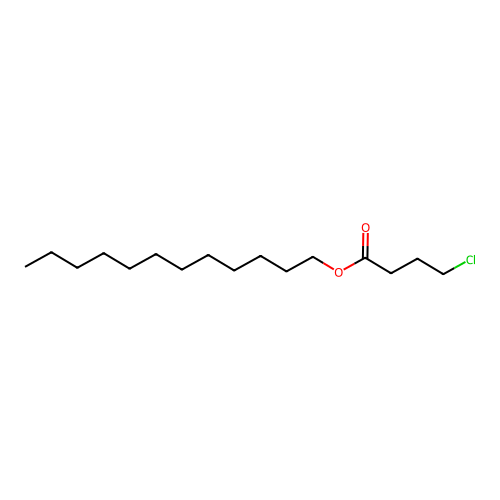 Dodecyl 4-chlorobutanoate structure