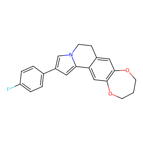 C21H18FNO2 structure