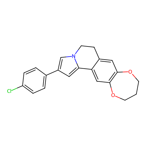 C21H18ClNO2 structure