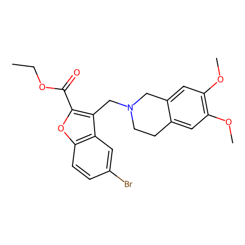 C23H24BrNO5 structure