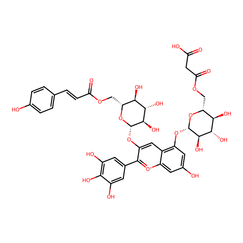 Malonylawobanin structure