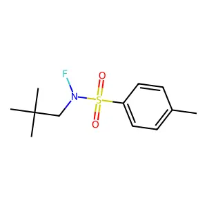 对甲苯基-N-氟-N-新戊基磺酰胺 structure