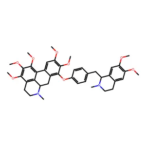 Thalifaberine structure