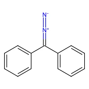 1,1'-(Diazomethylene)bis(benzene) structure