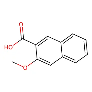 3-Methoxy-2-naphthoic acid structure