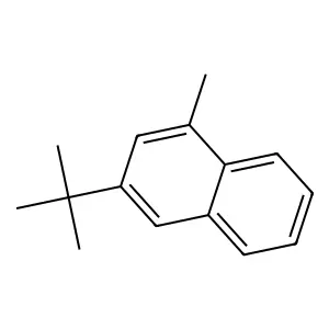 3-(tert-Butyl)-1-methylnaphthalene structure