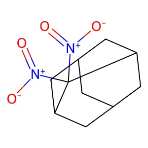 2,2-Dinitroadamantane structure