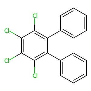 Terphenyl, tetrachloro- structure