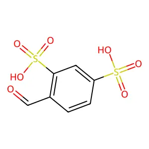 1,3-Benzenedisulfonic acid, 4-formyl- structure