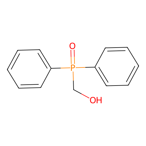 (Diphenylphosphoryl)methanol structure