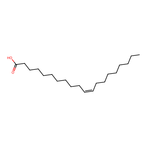 11-二十碳烯酸 structure