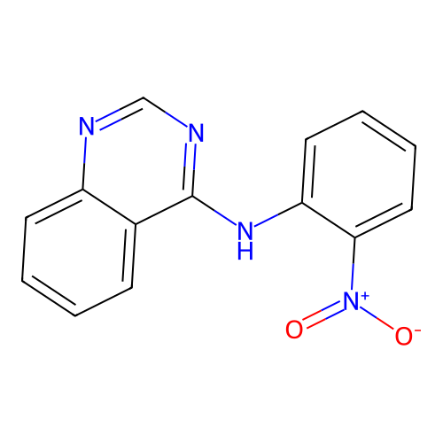 4-Quinazolinamine, N-(2-nitrophenyl)- structure