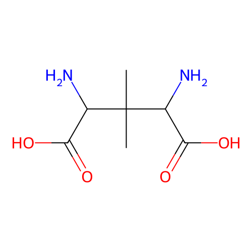 4-氨基-3,3-二甲基谷氨酸 structure