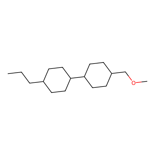 1,1'-Bicyclohexyl, 4-(methoxymethyl)-4'-propyl- structure