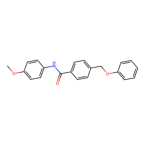 N-(4-methoxyphenyl)-4-(phenoxymethyl)benzamide structure