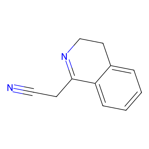 2-(3,4-Dihydroisoquinolin-1-yl)acetonitrile structure