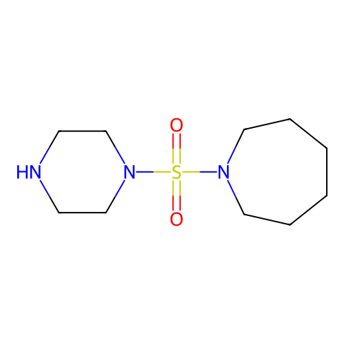 1-(Piperazine-1-sulfonyl)azepane structure
