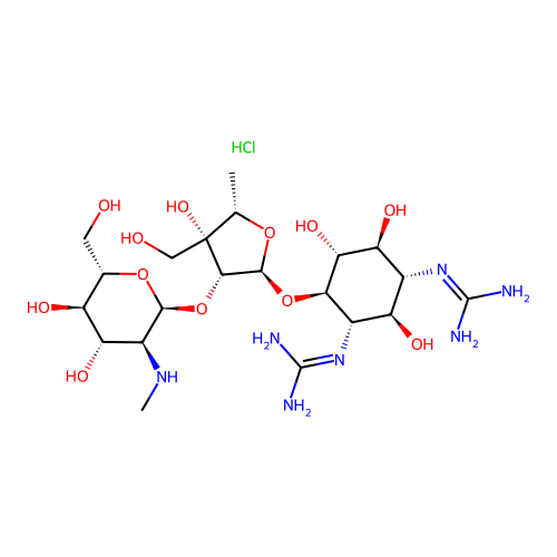 Dihydrostreptomycin hydrochloride structure