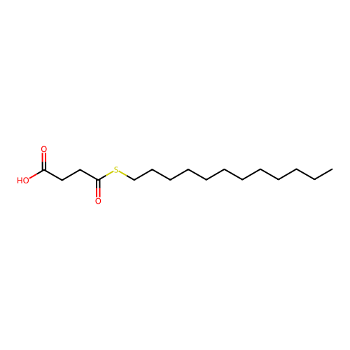 4-(十二烷基硫基)-4-氧代丁酸 structure