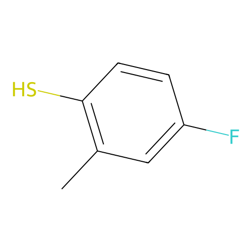 4-Fluoro-2-methylbenzene-1-thiol structure