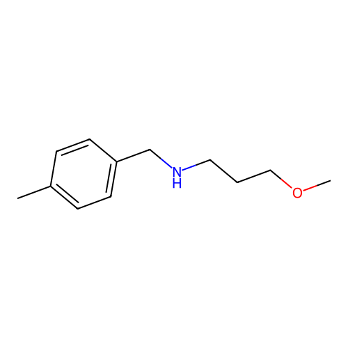(3-Methoxypropyl)(4-methylbenzyl)amine structure