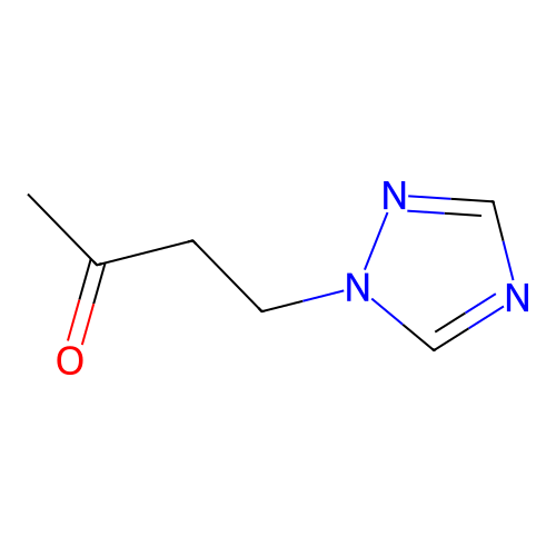 4-(1H-1,2,4-triazol-1-yl)butan-2-one structure