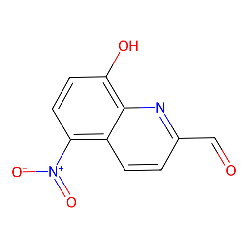 8-Hydroxy-5-nitroquinoline-2-carbaldehyde structure