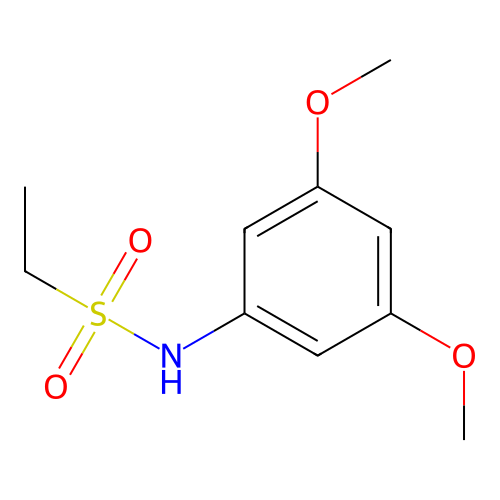 N-(3,5-dimethoxyphenyl)ethanesulfonamide structure