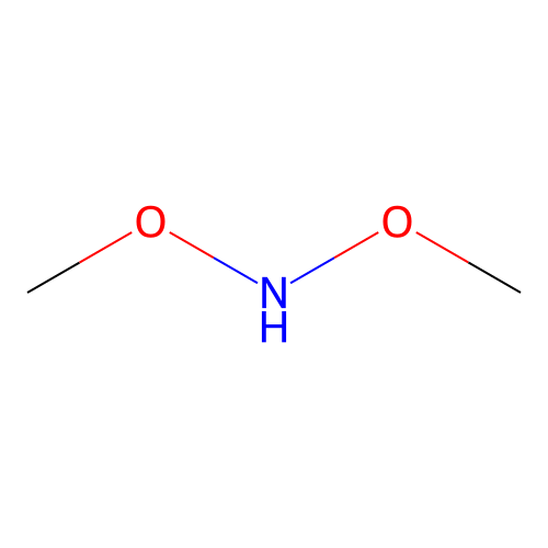 Dimethoxyamine structure