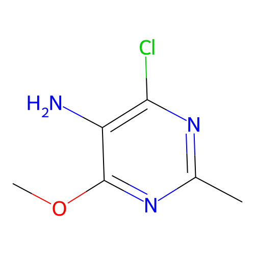 4-Chloro-6-methoxy-2-methylpyrimidin-5-amine structure