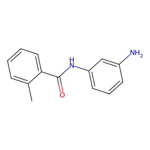 N-(3-aminophenyl)-2-methylbenzamide structure