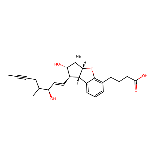 BERAPROST SODIUM structure