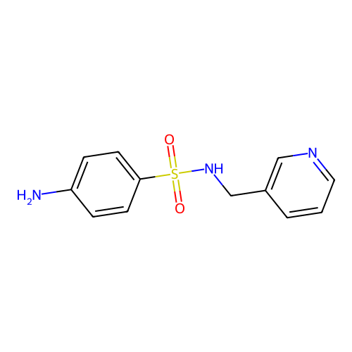 4-Amino-N-pyridin-3-ylmethyl-benzenesulfonamide structure