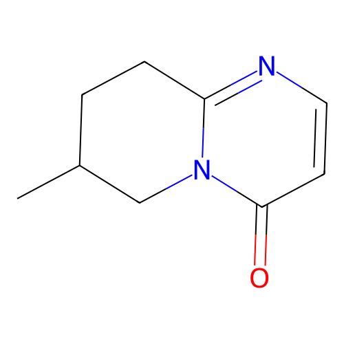 4H-Pyrido[1,2-a]pyrimidin-4-one, 6,7,8,9-tetrahydro, 7-methyl structure