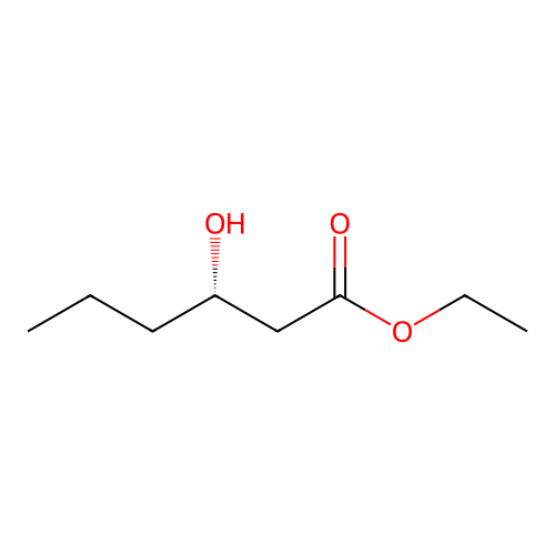 Ethyl (S)-3-hydroxyhexanoate structure
