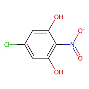 5-Chloro-2-nitrobenzene-1,3-diol structure