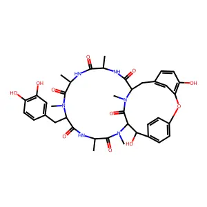 Bouvardin catechol structure