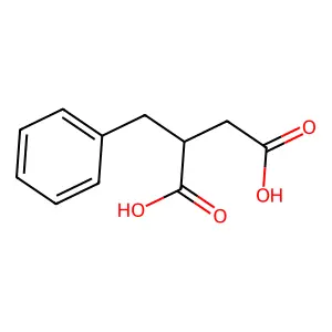 2-苄基丁二酸 structure