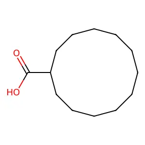 环十二烷甲酸 structure