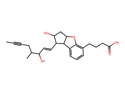 贝拉前列素 structure