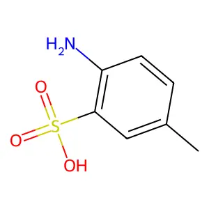 2-Amino-5-methylbenzenesulfonic acid structure