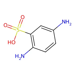 2,5-Diaminobenzenesulfonic acid structure