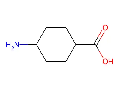 4-氨基环己烷甲酸 structure