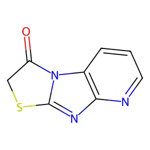 Thiazolo(3',2':1,2)imidazo(4,5-b)pyridin-3(2H)-one structure