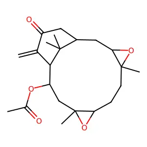 假马鞭内酯 structure