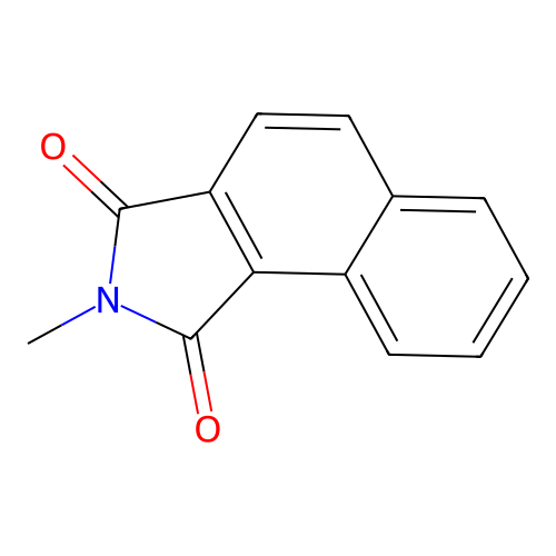 2-methyl-1H-benzo[e]isoindole-1,3(2H)-dione structure