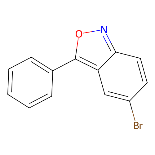 5-Bromo-3-phenyl-2,1-benzisoxazole structure