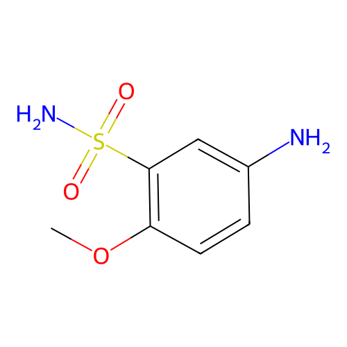 5-Amino-2-methoxybenzene-1-sulfonamide structure