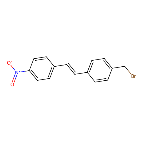 1-(Bromomethyl)-4-[(1E)-2-(4-nitrophenyl)ethenyl]benzene structure