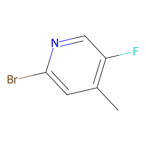 2-Bromo-5-fluoro-4-methylpyridine structure